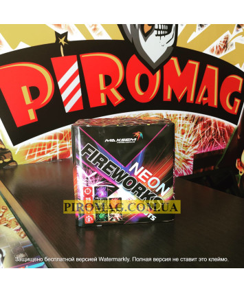 NEON FIREWORKS 25 выстрелов